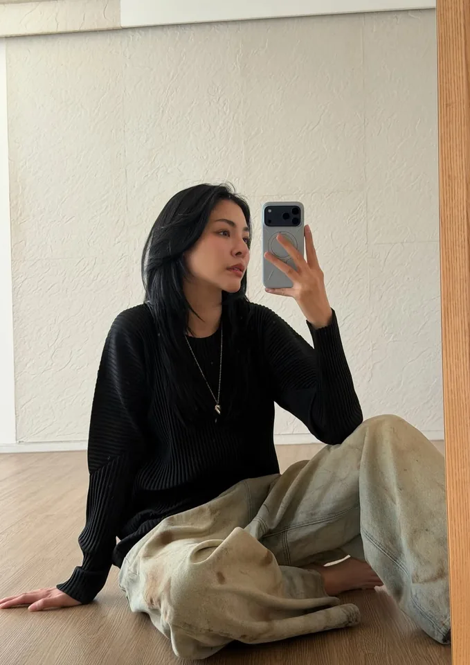 ฝ้าย พีรญา ลุคแคชชวลจาก Instagram
